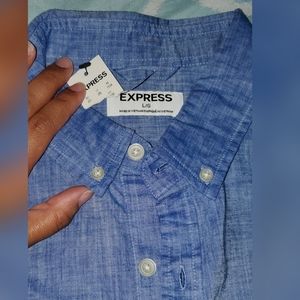 Express long sleeve button down